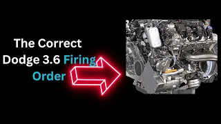 Dodge 3.6 Engine Firing Order: Cylinder Numbers Explained
