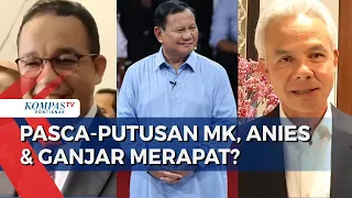 Gugatan Anies & Ganjar Ditolak MK, Siapa Merapat ke Pemerintahan Prabowo-Gibran?