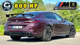 800HP BMW M8 Gran Coupe G-Power // 313KMH REVIEW on Autobahn