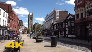 Bolton Walk: Town Centre【4K】