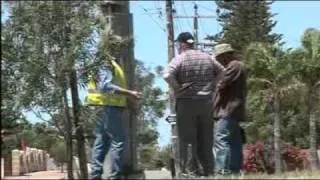 Teenager electrocuted by power lines