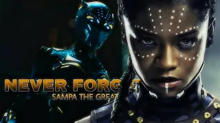 Black Panther Wakanda Forever Trailer Song Epic Version Edit | Never Forget  @sampa_the_great amv