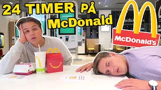 24 TIMER på McDonald!! | 24 Timers Challenge