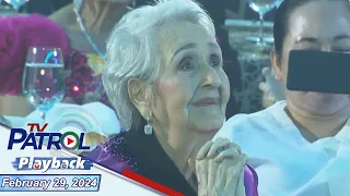 TV Patrol Playback | February 29, 2024