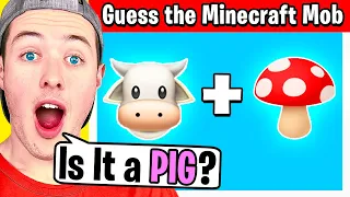 Can You GUESS The MINECRAFT EMOJI?