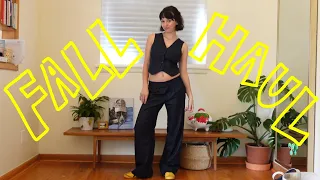 fall try-on thrift and new clothing haul!!!!!!!!!!!!!!!!!!