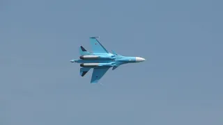 Sukhoi Su 34 Demonstration Flight Over UNNE