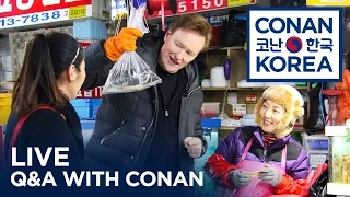 LIVE YouTube Q&A: Conan Korea | Conan Without Borders