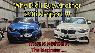 Instead Of Selling My Project White BMW 220i M Sport I Bought Another !!!!!! - Am I Mad?????