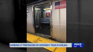 Firecracker causes panic on Manhattan train station