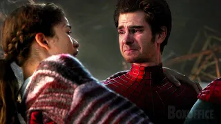 Peter de Andrew Garfield salva a MJ | Spider-Man: Sin camino a casa | Clip en Español