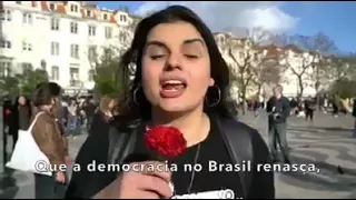 Revolução dos Cravos - Portugal  #LulaLivre  #MarielleVive
