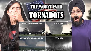 SHOCKING!! Indians React to Most Infamous F5 or EF5 Tornadoes!!