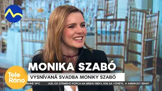 Herečka Monika Szabó (Horváthová) sa vydala | Teleráno