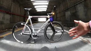 FIXED GEAR | ANOTHER DAY DOING DELIVERIES ON MY PINARELLO TRACK BIKE PART 15