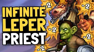 Death by a Billion Gnomes with INFINITE LEPER PRIEST | Saviors of Uldum | Hearthstone