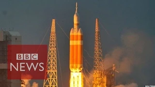 NASA's Orion deep space capsule launch