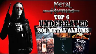 Metal Mythos - Top 6 Underrated '80s Metal Albums