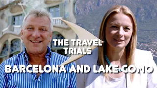 Which travel presenter will win this round? This time Barcelona Verses Lake Como