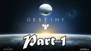 Destiny Gameplay Walkthrough Part 1 - Dark Within - Campaign Mission 1 (PS4 Alpha)