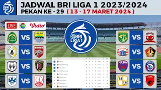 Jadwal Liga 1 2024 Pekan 29 - Persikabo vs Persib , Persija vs Persik | Klasemen BRI Liga 1 2024