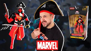 ДЭДПУЛ ПИРАТ?! ТОП РОБ РАСПАКОВКА ФИГУРКИ HASBRO MARVEL LEGENDS SERIES! НА АБОРДАЖ!