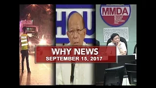 UNTV: Why News (September 15, 2017)