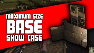 Massive Base Tour in Miscreated | Maximum Size Base