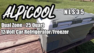 Alpicool NLS35 Dual Zone Refrigerator/Freezer Review