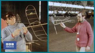 1976: FLYING PLANES that WEIGH LESS than a FEATHER | Nationwide | Weird and Wonderful | BBC Archive