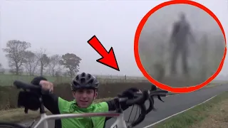 The Slenderman Sighting 2017 (Slender Man Bike Video)