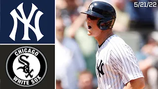 New York Yankees Vs. Chicago White Sox | Game Highlights | 5/21/22