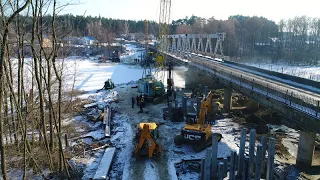 Ремонт мосту в с.Климентово компанією ТОВ "Сумимостобуд" №2