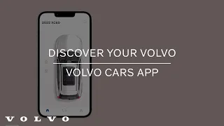 Volvo Cars app set-up and key features