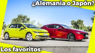 Los favoritos | Volkswagen Golf 2021 vs Mazda3 2021 | Comparativa