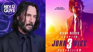 Keanu Reeves on more dogs, horse action and knife fights in John Wick Chapter 3