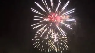 Silvester Feuerwerk Europapark 2014