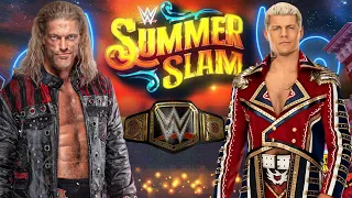 WWE 2K23 (UNIVERSE MODE) Ep 50 - SUMMERSLAM!