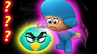 1. Pocoyo & Angry Sleepy Bird "Music!"_ "Sorry!" Sound Variations in 60 Seconds