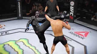 Bruce Lee vs. Darth Vader (EA Sports UFC 2) - Crazy UFC 👊🤪