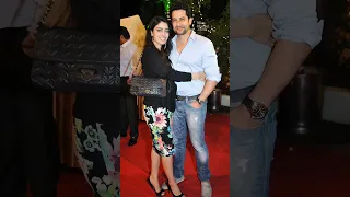 Aftab Shivdasani with cute wife Nin Dusanj 💫🥰❤️ Lovely Jodi ❤️ #aftabshivdasani #bollywood #shorts