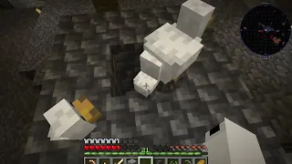 Minecraft: Into the Freeze, Episode 43, Failing at farming Chickens
