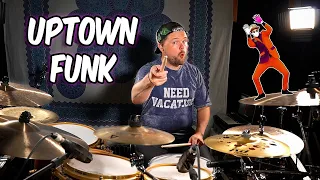 Uptown Funk - Drum Cover | That Swedish Drummer