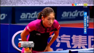 2015 Polish Open WS-SF2: ZHU Yuling - LIU Shiwen [HD1080p] [Full Match/Chinese]