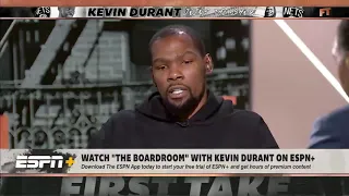 Kevin Durant FINALLY reveals why he left Warriors. October 31, 2019.