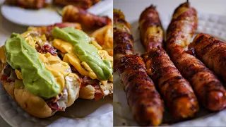 HOT DOGS MEXICANOS ESTILO SONORA RECETA FACIL | A LA MESA