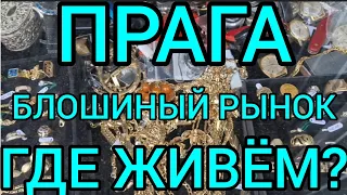 147.Vlog. Блошиный рынок в Праге,  антикварный магазин. Наши апартаменты.  Что купила на блошином.