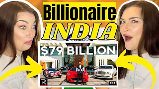 New Zealand Girl Reacts to What It’s Like To Be A Billionaire In India 😱🇮🇳