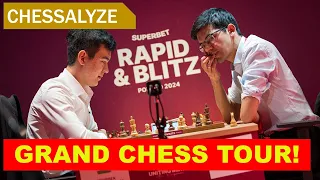 Öhm, Konstantinopolsky? | Abdusattorov vs Giri | Grand Chess Tour 2024 Rapid Blitz Runde 1