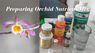 How to Fertilize Orchids | Creating a Nutrient Mix Promoting Growth & Blooming - Organic + SemiHydro